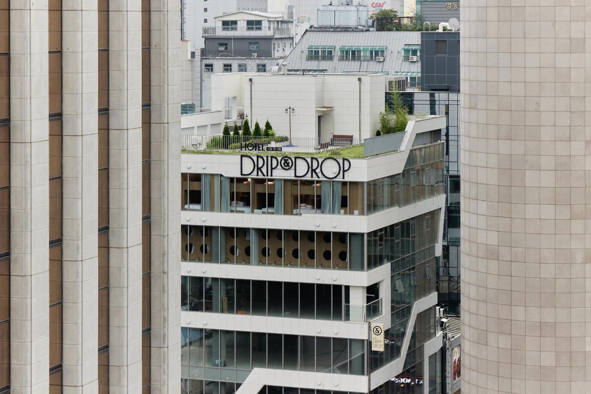Hotel Drip&Drop, Myeongdong Szöul Kültér fotó