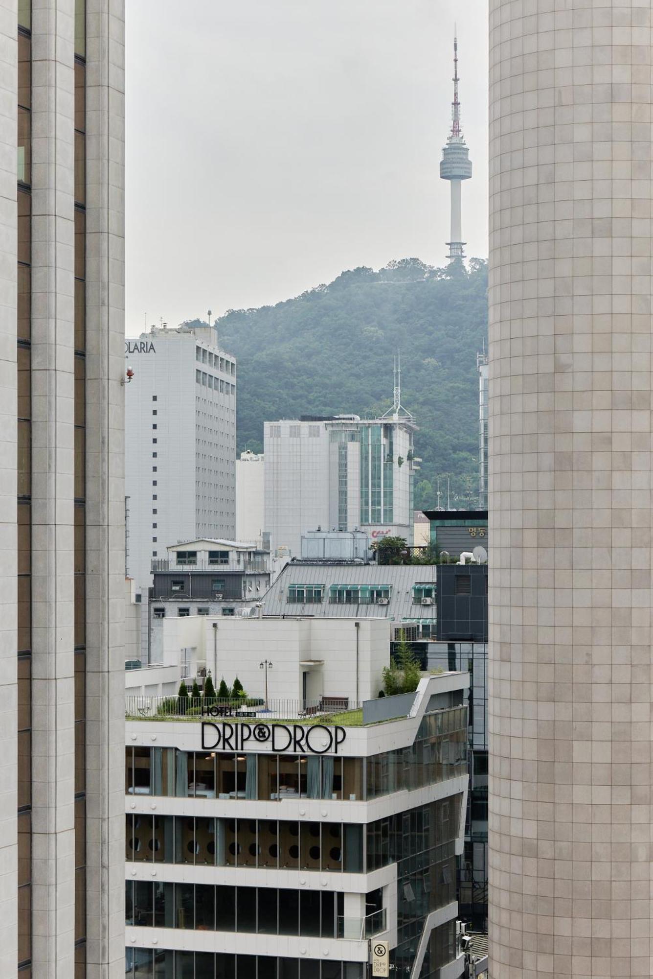 Hotel Drip&Drop, Myeongdong Szöul Kültér fotó